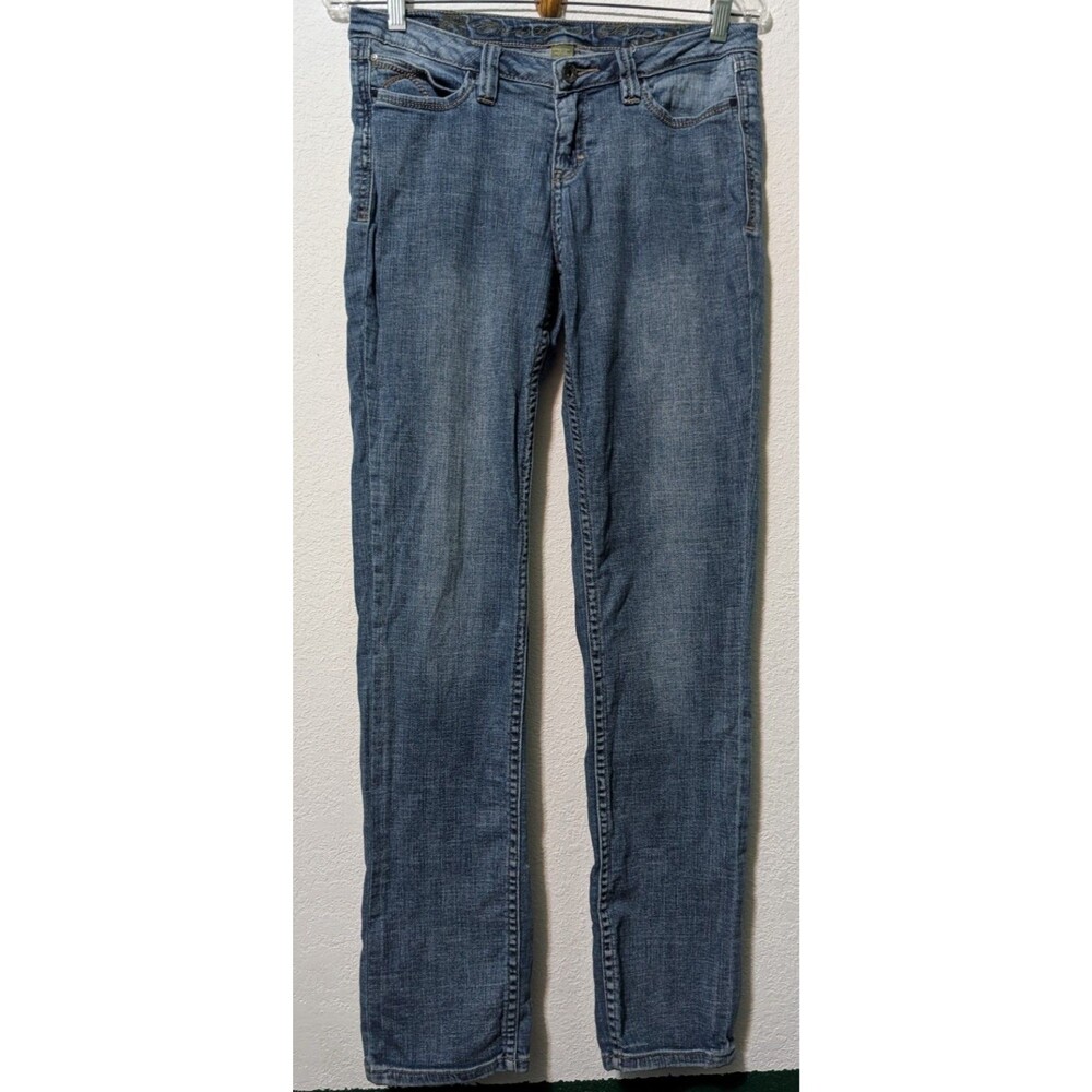 Christopher Blue Womens Stretch Denim Straight Jeans Size 6 (31x31) (742)
